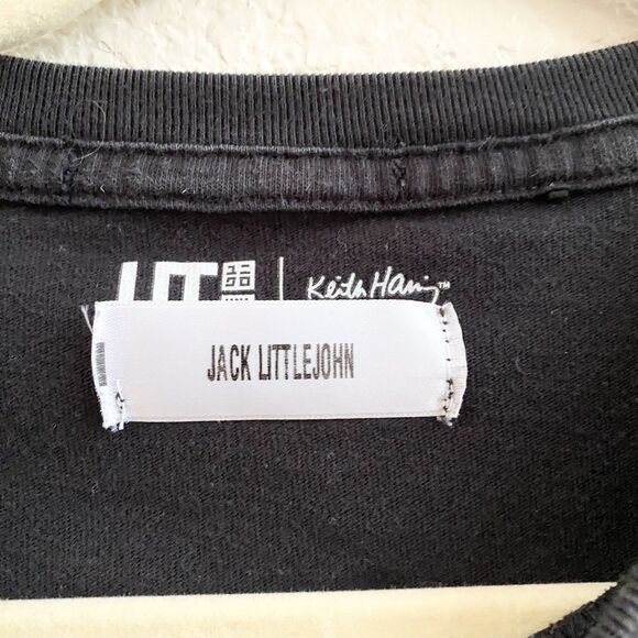 Keith Haring X Uniqlo First Major Exhibition Black Men’s T-Shirt Size XXS - Picture 5 of 10